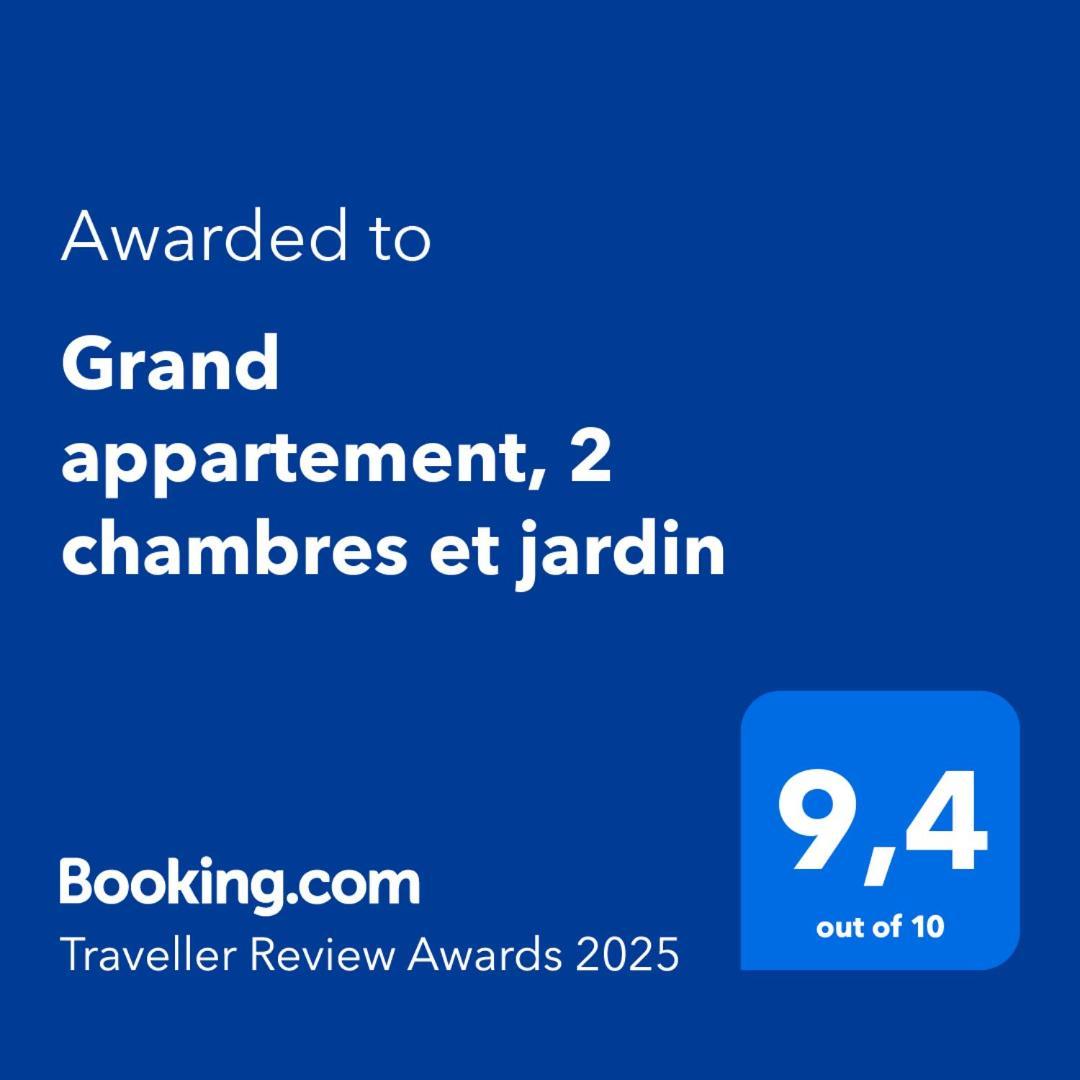 נים Grand Appartement, 2 Chambres Et Jardin מראה חיצוני תמונה